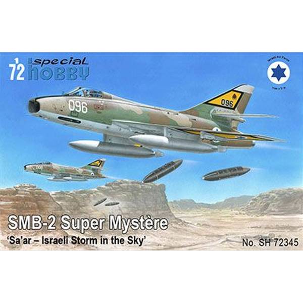 スペシャルホビー 1/72 イスラエル・サール/SMB-2シュペルミステール攻撃機 スケールモデル SH72345r