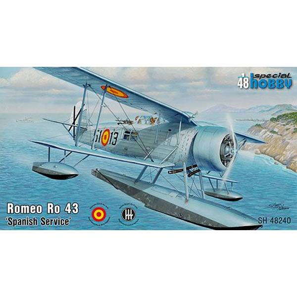 スペシャルホビー 1/48 伊・IMAM Ro.43艦上偵察機・イタリア・スペイン仕様 スケールモデル SH48240