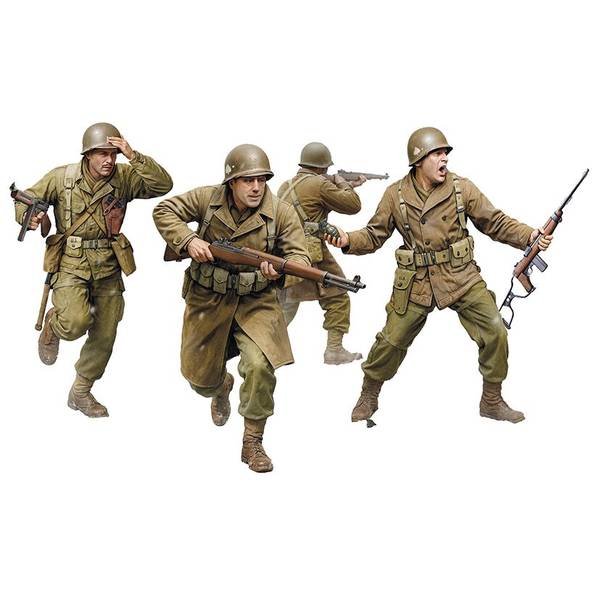 【3月予約】マスターボックス 1/35 米・第101空挺師団兵士４体・バストーニュ1944年12月 スケールモデル MB35253