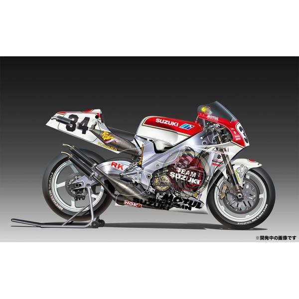 プラッツ/BEEMAX 1/12 スズキ RGV-Γ (XR79) 1993 WGP500 チャンピオン スケールモデル BX13001