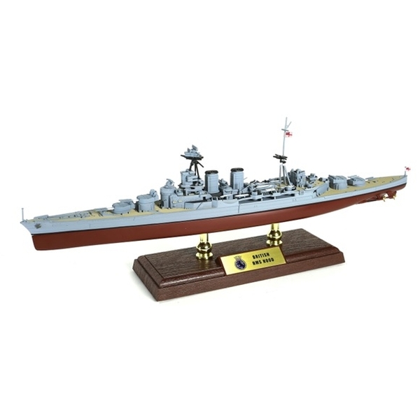 ウォルターソンズ 1/700 イギリス海軍巡洋戦艦 フッド(フルハル仕様) 完成品モデル 55713