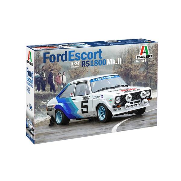 イタレリ 1/24 フォード エスコート Mk.II スケールモデル IT3655