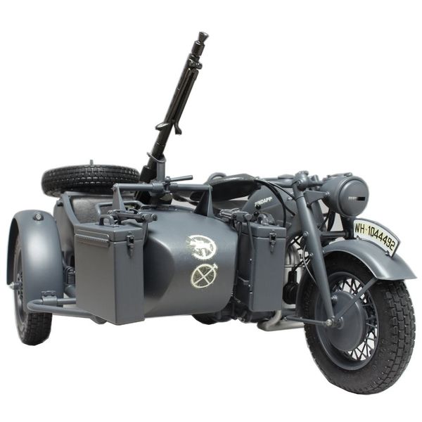 イタレリ 1/9 WW.II ドイツ軍 ツェンダップ KS750 サイドカー スケール