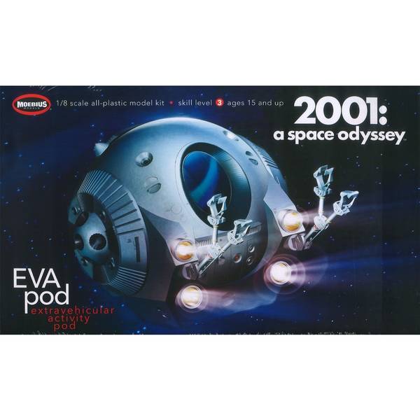 メビウスモデル 1/8 スペースポッド 「2001年宇宙の度」より キャラクタープラモデル MOE2001-4