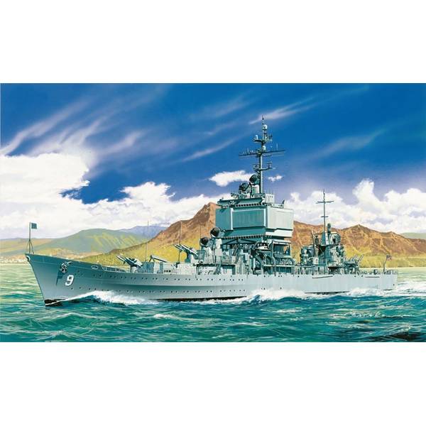 ドラゴン 1/700 アメリカ海軍 原子力ミサイル巡洋艦 U.S.S.ロングビーチ CGN-9 スケールモデル DR7091