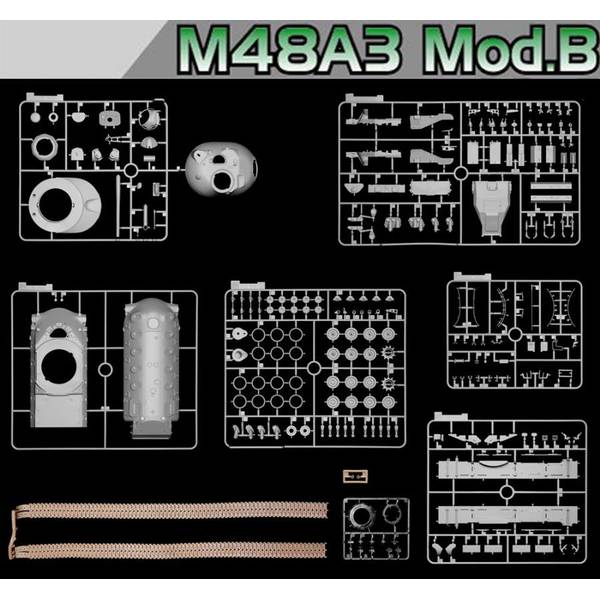 11月予約】ドラゴン 1/35 アメリカ陸軍 M48A3 パットン Mod.B