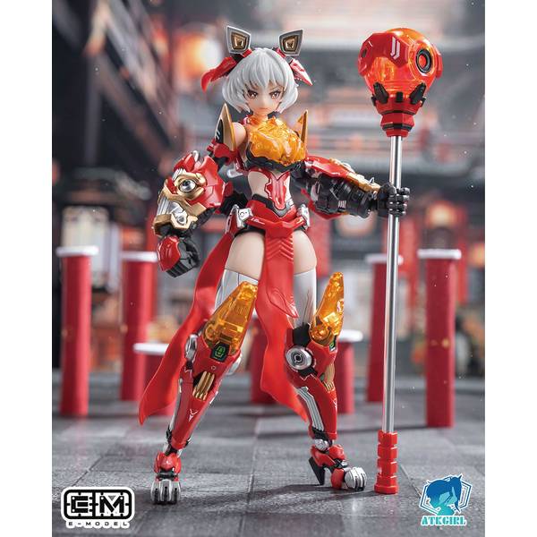 E-model 1/12 装甲少女 覚醒の獅子 リオン キャラクタープラモデル EM2024002