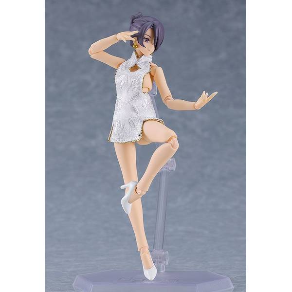 Max Factory - figma(フィグマ) 569 女性body(ミカ) with ミニスカートチャイナワンピコーデ figma styles(フィグマ スタイルズ) 完成品 可動フィギュア マックスファクトリー figma 女性body（ミカ） with ミニスカートチャイナワンピコーデ
