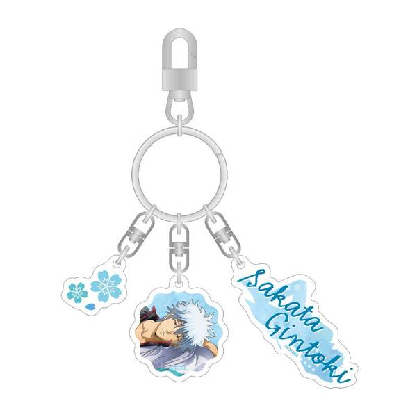 【3月予約】銀魂 うたたね 3連アクリルキーホルダー(銀時) キャラグッズ 4546598560862