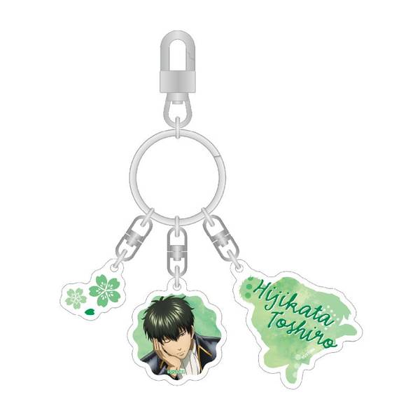 【3月予約】銀魂 うたたね 3連アクリルキーホルダー(土方) キャラグッズ 4546598560879