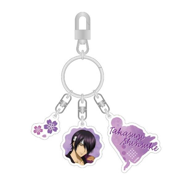 【3月予約】銀魂 うたたね 3連アクリルキーホルダー(高杉) キャラグッズ 4546598560893