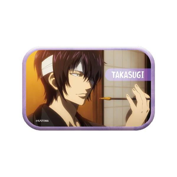 【3月予約】銀魂 メモリアルカット缶バッジ(高杉) キャラグッズ 4546598561074