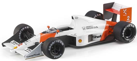 【6月予約】トップマルケス 1/18 マクラーレン MP4/5 No.2 F1 A.プロスト 完成品ミニカー GRP062B