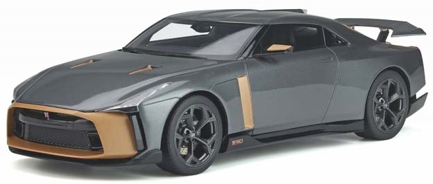 【5月予約】GTスピリット 1/18 ニッサン GT-R 50 by イタルデザイン グレー 完成品ミニカー GTS300