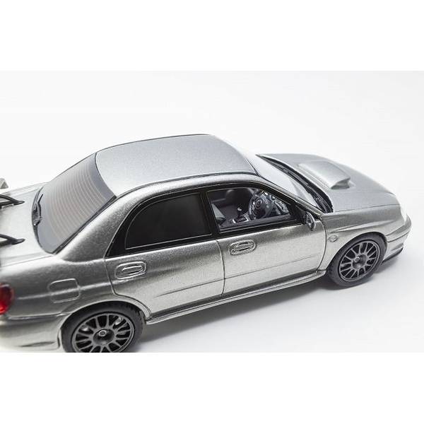 京商 1/43 スバル インプレッサ S203 グレー 完成品ミニカー
