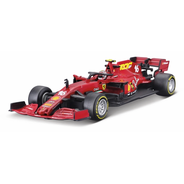 ブラーゴ 1/43 フェラーリ SF1000 No.16 2020 F1 トスカーナGP 8位 C.ルクレール クリアケース付 完成品ミニカー 18-36819L10