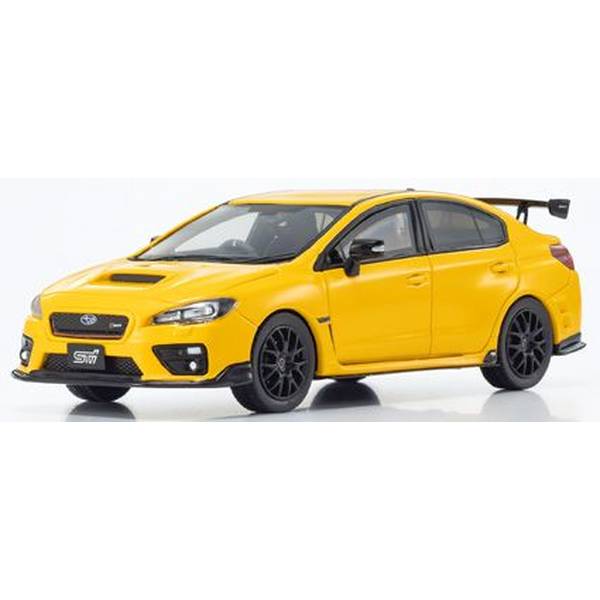 京商 1/43 スバル WRX STI S207 NBRチャレンジパッケージ イエローエディション 完成品ミニカー KSR43121Y