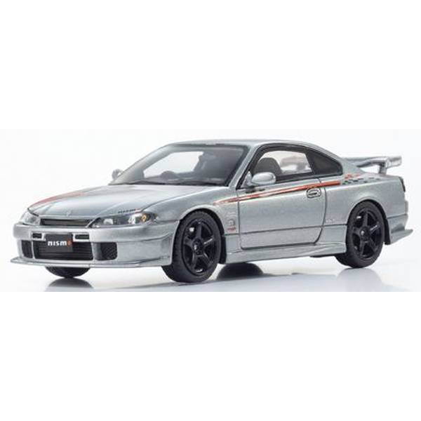 京商 1/43 ニッサン シルビア S15 スペックR ニスモ エアロ シルバー 完成品ミニカー KSR43125S