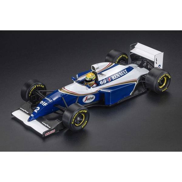 トップマルケス 1/18 ウィリアムズ FW16 No.2 1994 F1 サンマリノGP A.セナ ドライバーフィギュア付 完成品ミニカー GRP174BWD