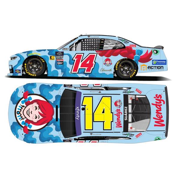 【10月予約】ライオネルレーシング 1/24 シボレー カマロ No.14 WENDY'S 2024 NASCAR D.スアレス 完成品ミニカー LR298858