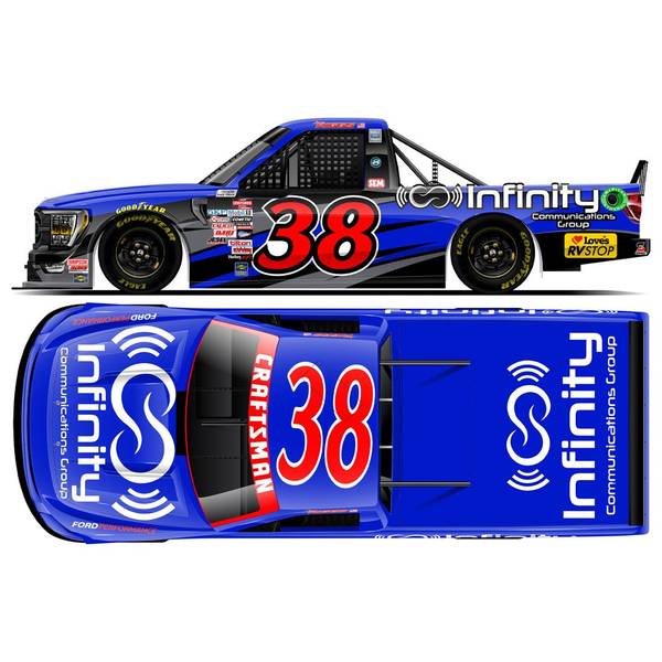 【10月予約】ライオネルレーシング 1/24 トヨタ タンドラ No.38 INIFINTY COMMUNICATIONS GROUP 2024 NASCAR L.リッグス 完成品ミニカー LR298278