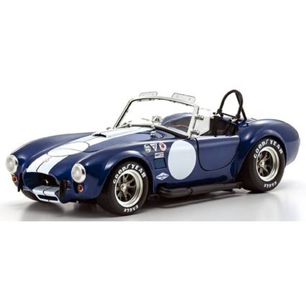 【12月予約】京商 1/18 シェルビー コブラ 427S/C ブルー/ホワイトストライプ 完成品ミニカー KS08048BLMW