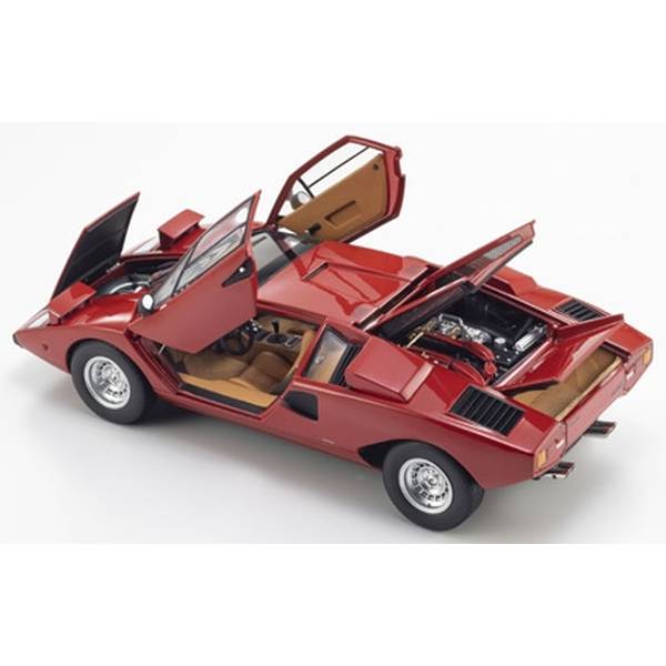 京商 1/18 ランボルギーニ カウンタック LP400 レッド 完成品