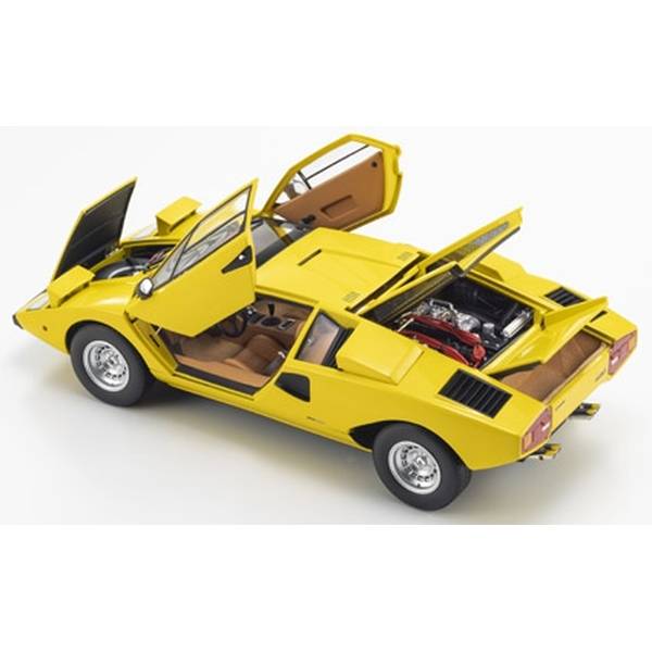 ランボルギーニカウンタックLP400 京商ミニカー 1:18  イエロー 京商 1/18 ランボルギーニ カウンタック LP400 イエロー