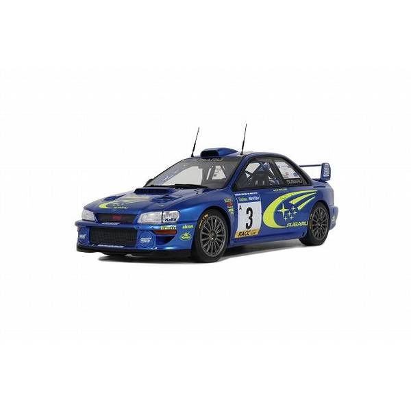 オットーモビル 1/18 スバル インプレッサ S6 WRC No.3 2000 WRC ラリー・カタルーニャ 2位 R.Burns/R.Reid 完成品ミニカー OTM472