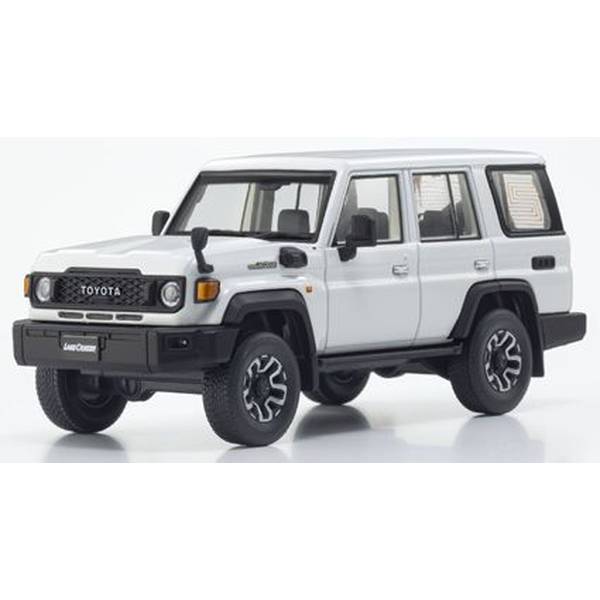 【9月予約】京商 1/43 トヨタ ランドクルーザー 70 スーパーホワイト II 完成品ミニカー KS03928W