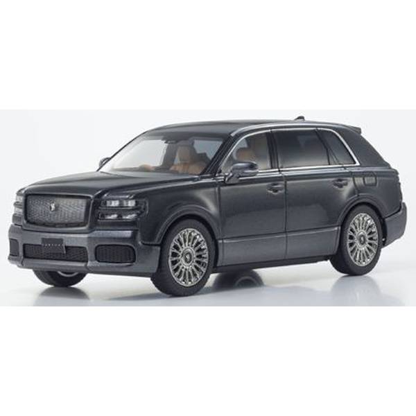 【6月予約】京商 1/43 トヨタ センチュリー 黎明 単彩：れいめい たんさい グレー 内装：ミッドブラウン 完成品ミニカー KS03926G