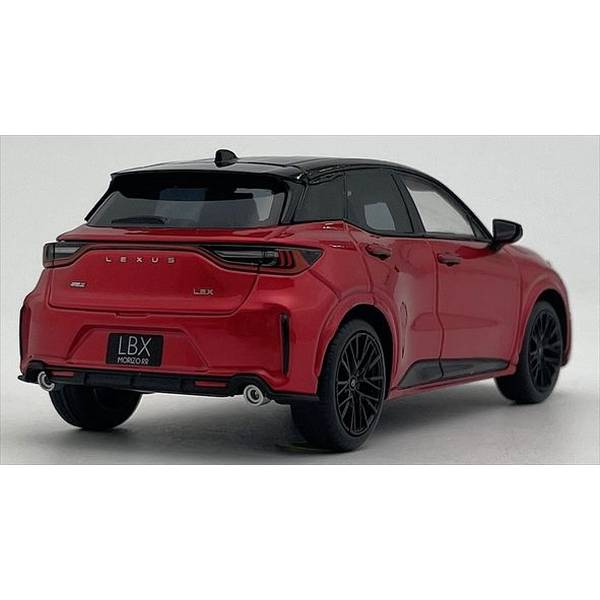 レクサス LBXミニカー レッドスピネル/ブラック 1/43 京商 京商 1/43 レクサス LBX MORIZO RR レッドスピネル/ブラック 完成品