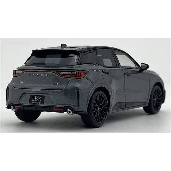 京商 1/43 レクサス LBX MORIZO RR ソニッククロム /ブラック 完成品