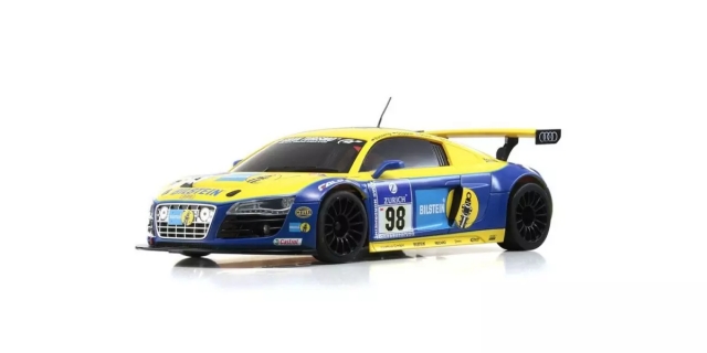 京商ミニッツ ASC MR04W-MM アウディ R8 LMS 2016 グレー/レッド