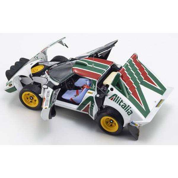 11月予約】京商 1/18 ランチア ストラトス HF No.4 1976 WRC