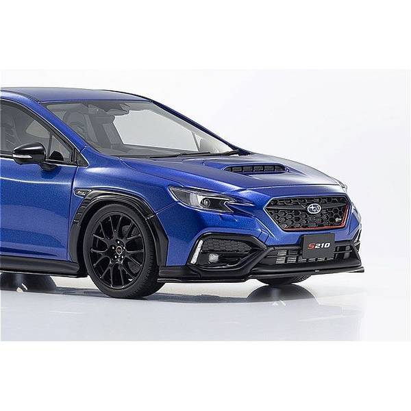 2月予約】京商 サムライ 1/18 スバル S210 ブルー 完成品ミニカー