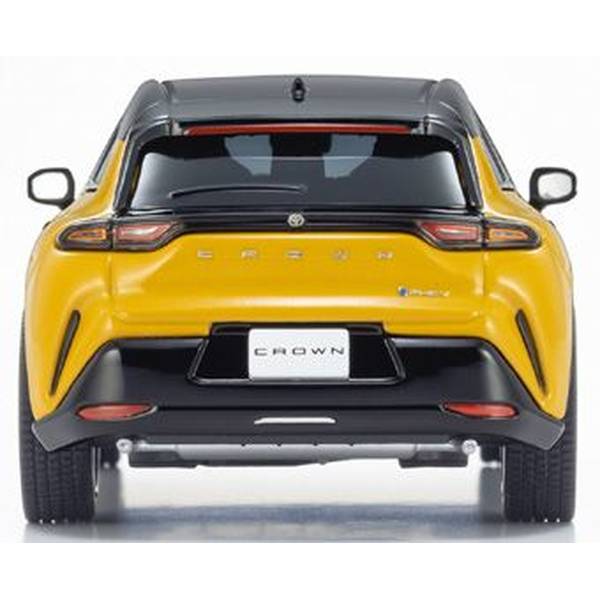 5月予約】京商 1/43 トヨタ クラウン スポーツ RS イエロー 完成品