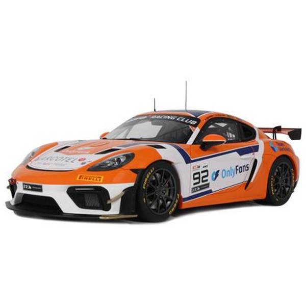 【5月予約】オットーモビル 1/18 ポルシェ 718 ケイマン GT4 RS No.92 2024 GT4 ヨーロピアンシリーズ E.Heyerdahl/and more 完成品ミニカー OTM1235