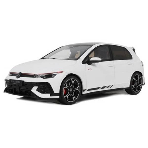 【5月予約】オットーモビル 1/18 フォルクスワーゲン ゴルフ Mk.VIII GTI クラブスポーツ 2024 ホワイト 完成品ミニカー OTM1221