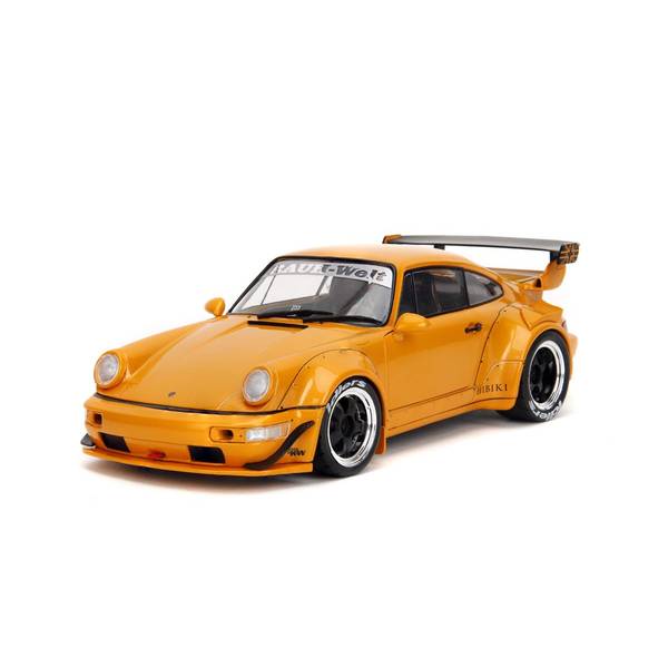 京商 1/18 ポルシェ 911 901 1964 シャンパンイエロー 完成品ミニカー