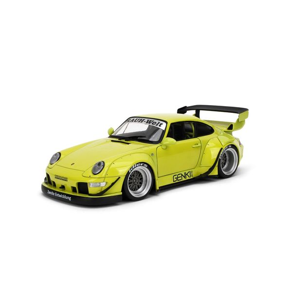 京商 1/18 ポルシェ 911 901 1964 シャンパンイエロー 完成品ミニカー