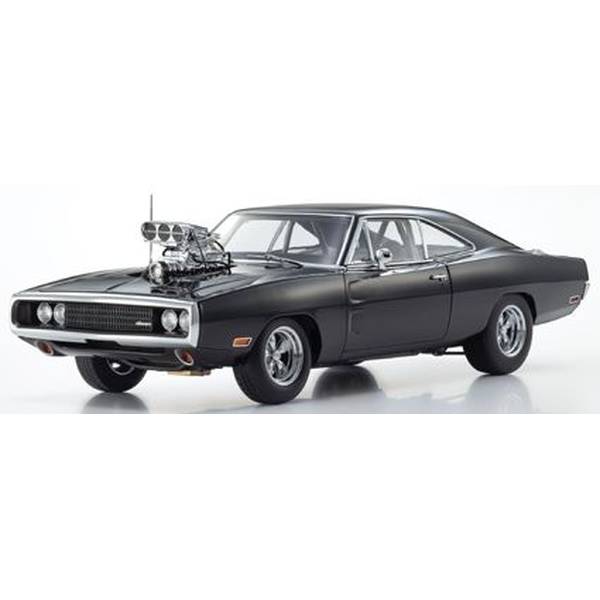 【7月予約】京商 1/18 ダッジ チャージャー R/T 1970 "Fast & Furious" ブラック 完成品ミニカー KS08974FF