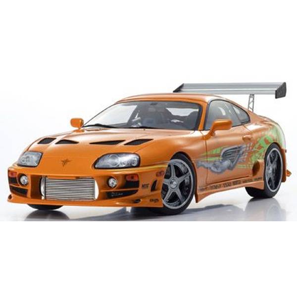 【7月予約】京商 1/18 トヨタ スープラ ターボ 1994 "Fast & Furious" オレンジパール 完成品ミニカー KS08975FF