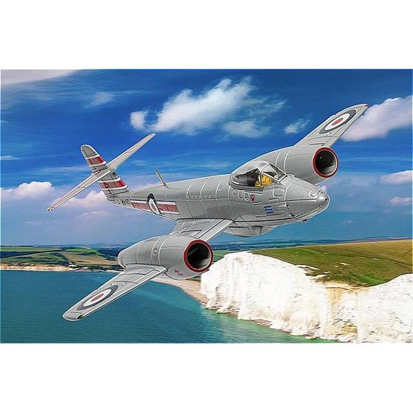 【2月予約】コーギー 1/72 グロスター ミーティア F.Mk.8 WH480 'M' イギリス空軍 ビギンヒル基地 1953 完成品モデル CGAA35012