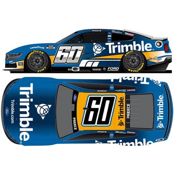 【4月予約】ライオネルレーシング 1/64 フォード マスタング No.60 TRIMBLE 2026 NASCAR R.プリース 完成品ミニカー LR334761