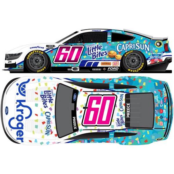 【4月予約】ライオネルレーシング 1/64 フォード マスタング No.60 KROGER/LITTLE BITES/CAPRI SUN 2025 NASCAR デイトナ R.プリース 完成品ミニカー LR337267