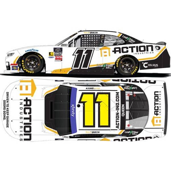 【4月予約】ライオネルレーシング 1/64 シボレー カマロ No.11 ACTION INDUSTRIES 2025 NASCAR ブリストル B.クイーン バタービーン 完成品ミニカー LR339650