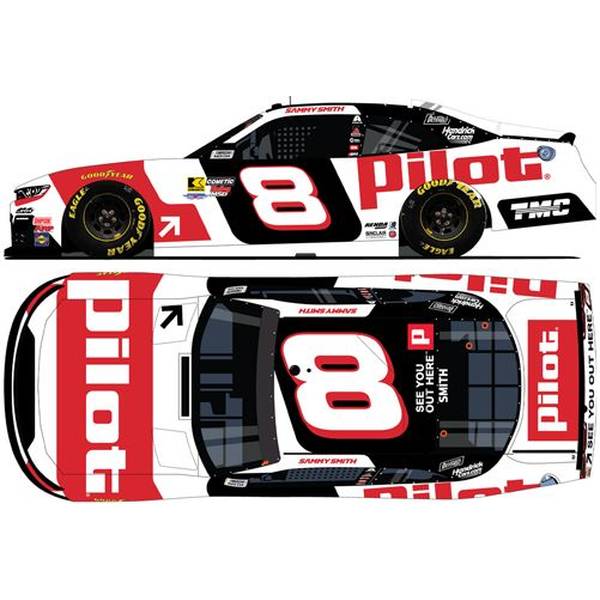 【7月予約】ライオネルレーシング 1/64 シボレー カマロ No.8 PILOT 2026 NASCAR S.スミス 完成品ミニカー LR340717