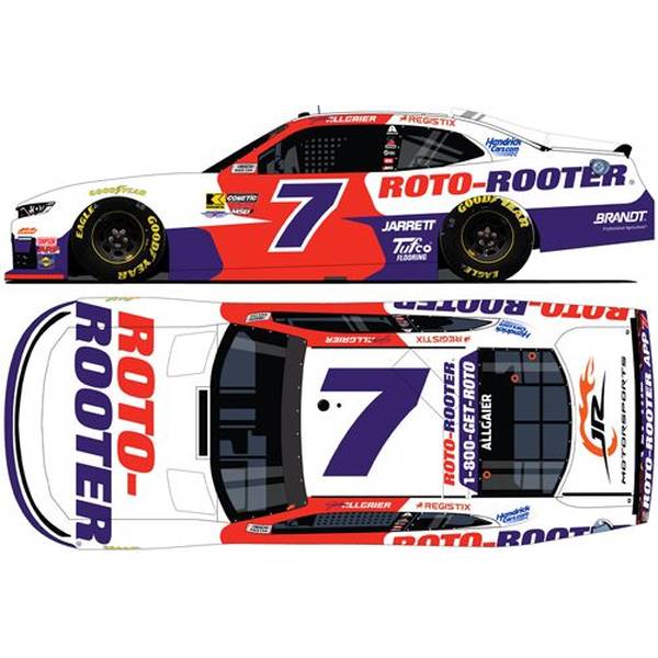 【7月予約】ライオネルレーシング 1/64 シボレー カマロ No.7 ROTO ROOTER 2026 NASCAR J.オルゲイアー 完成品ミニカー LR340809