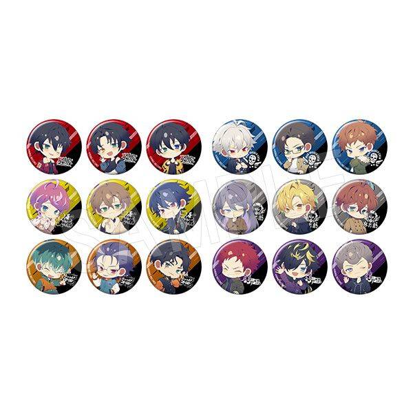 【5月予約】ヒプノシスマイク トレーディング缶バッジ 18個入BOX キャラグッズ 4549502181931